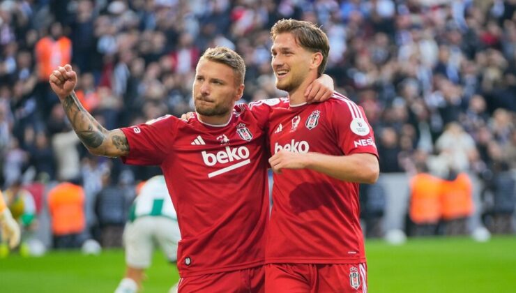 Ciro Immobile’den Semih Kılıçsoy’a Şut Dersi