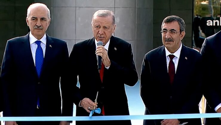 Cumhurbaşkanı Erdoğan, Atatürk Kültür, Dil ve Tarih Yüksek Kurumu’nu Açtı