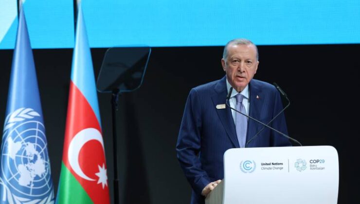 Cumhurbaşkanı Erdoğan, Cop29’daki Konuşmasında Türkiye’nin Cop31 İçin Ev Sahipliği Adaylığını Açıkladı: “İsrail Büyük Bir Çevre Kıyımına Yol Açıyor”