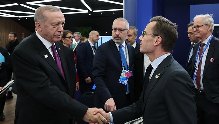 Cumhurbaşkanı Erdoğan, NATO Genel Sekreteri Rutte’yi Kabul Etti