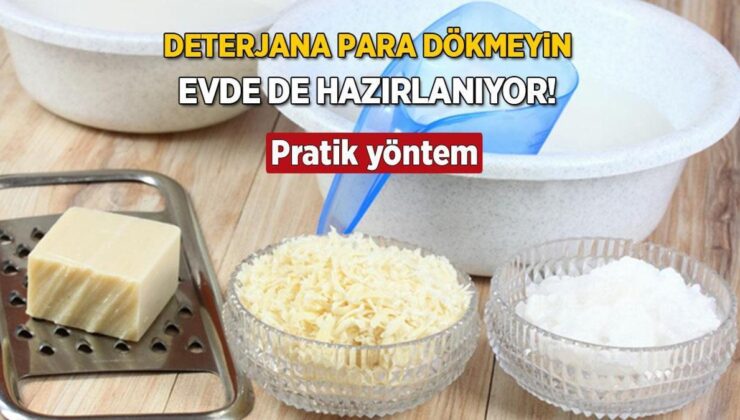 Deterjana Para Saçmaya Son! En Düzgünü Evde Hazırlanıyor, Raftakilerle Kapışan Sıvı Temizleyici