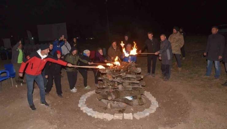 Doğaseverler Ercan Özel’in Çağrısıyla Yenişehir’de Kampta Buluştu