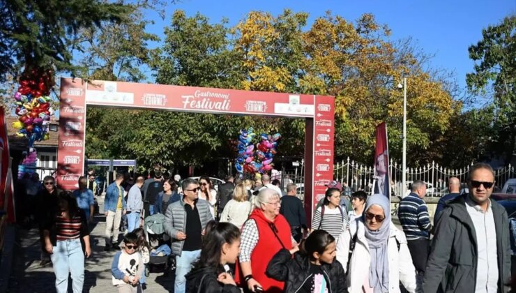 Edirne’de 28 Bin Konuğun Ağırladığı Gastronomi Şenliği Coşkusu