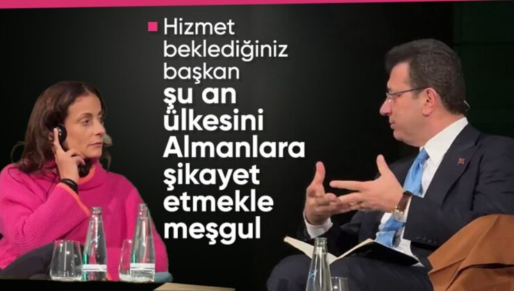 Ekrem İmamoğlu, Kayyum Atamalarını Almanlara Şikayet Etti