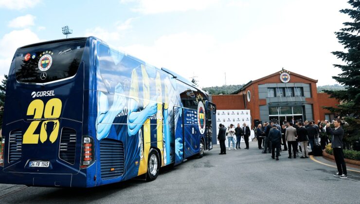 Fenerbahçe Otobüsünde Dikkat Çeken Ayrıntılar