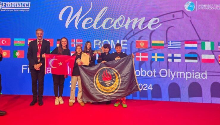 Fibonacci International Robot Olympiads 2024’ta Türk Öğrencilere Ödül