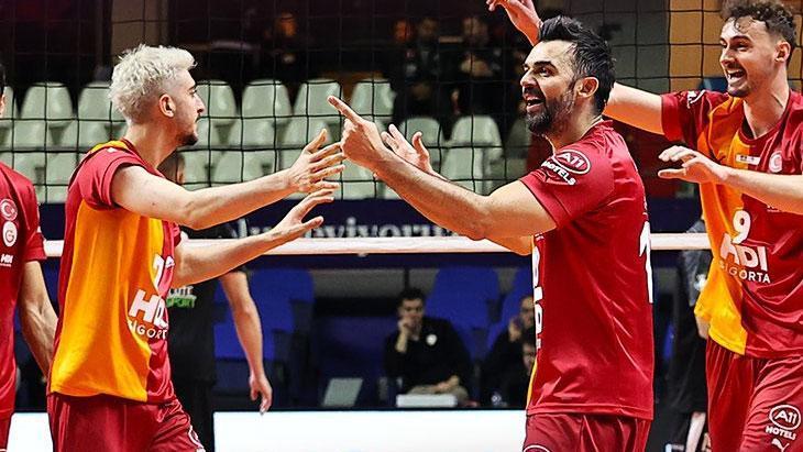 Galatasaray Hdı Sigorta, Fino Kaposvar’a Set Vermedi!