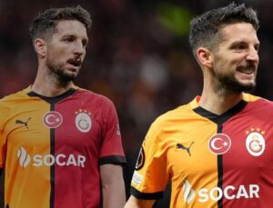 Galatasaray’da Dries Mertens, Avrupa Ligi’nin Zirvesine Çok Yaklaştı! Maça Damga Vurdu