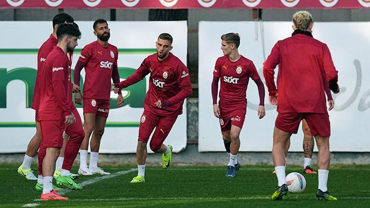 Galatasaray’da Samsunspor Maçı Mesaisi Tamamlandı!