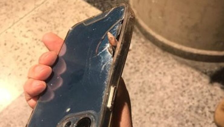 Gece Şarjda Bırakılan İphone 14 Pro Max Bomba Gibi Patladı