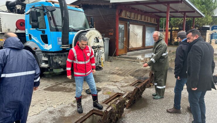 Gemlik’te Başkan Deviren Olay Yerinde