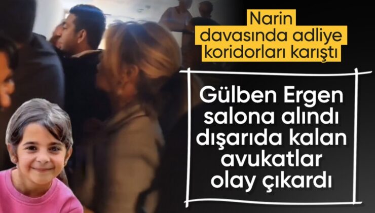 Gülben Ergen’in Narin Davasında Duruşma Salonuna Alınmasına Tepki