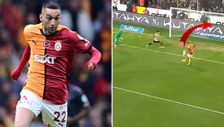 Hakim Ziyech, Kaçırdığı Golle Herkesi Şaşkına Çevirdi