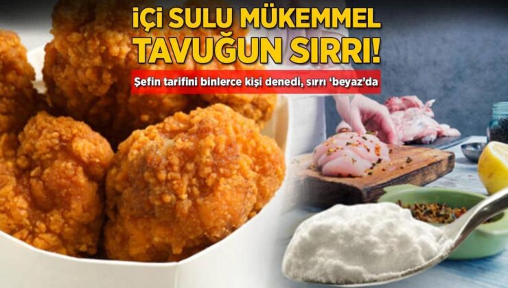 İçi Sulu Harika Tavuğun Sırrı! Şefin Tanımını Binlerce Kişi Denedi, Sırrı ‘Beyaz’da