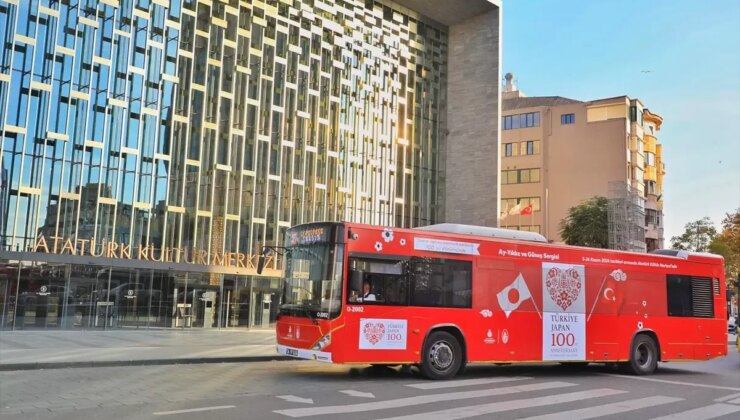 İETT, Türkiye-Japonya Diplomatik Alakalarının 100. Yılına Özel Otobüs Hazırladı