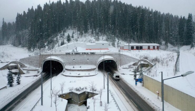 Ilgaz Dağı Beyaza Büründü