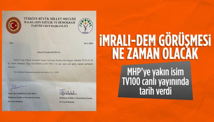 İmralı-Dem Görüşmesiyle İlgili MHP’ye Yakın Gazeteciden Kulis Bilgisi