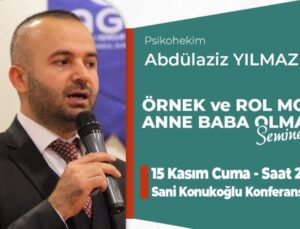 İnegöl’de Örnek ve Rol Model Anne Baba Olmak Semineri Kaçmaz