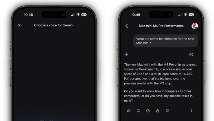 İphone İçin Google Gemini Uygulaması Çıktı