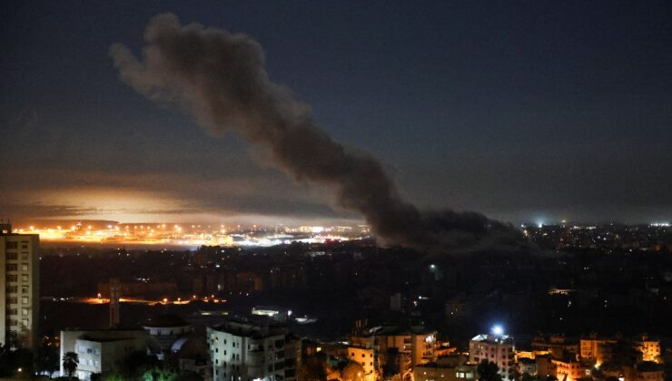 İsrail Gece Beyrut’un Güneyine 4 Hava Saldırısı Düzenledi