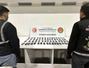 İstanbul Havalimanı’nda Kaçakçıların Etiket Oyununu Gümrük Ekipleri Bozdu: Piyasa Değeri 48 Milyon TL