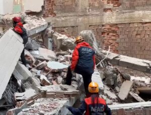 İstanbul’da İki İşçi Yıkım Esnasında Meydana Gelen Göçüğün Altında Kaldı