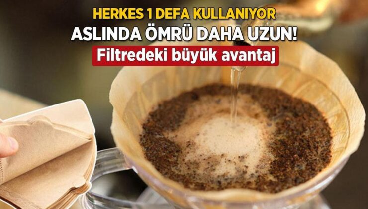 Kahve Filtresinde Herkes Aynı Yolu İzliyor! Tek Kullanımlık Değil, Tasarruf Edin