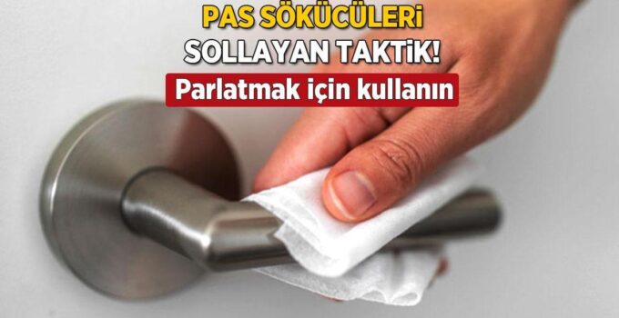 Kapı Koluna Biriken Pası, Kiri Söküp Atıyor! Gözden Kaçan Mikrop Yuvası, Tertemiz Olacak