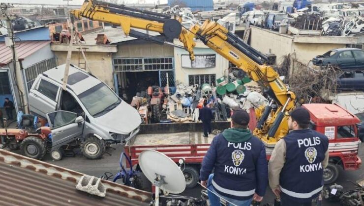 Konya Emniyetinden “Change” Araç Operasyonu