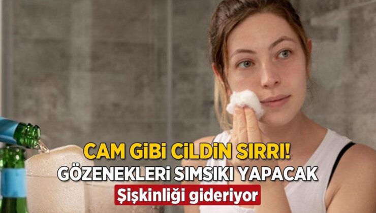 Maden Suyundan Gelen Güzellik! Doğal Tonikmiş, Cildi Süt Dökmüş Gibi Yapıyor