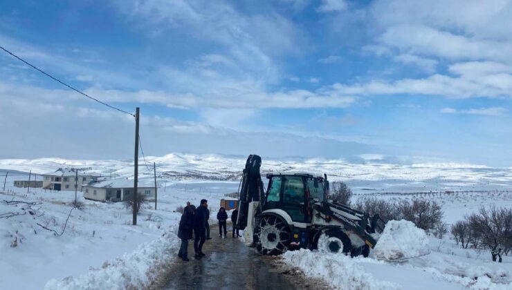 Malatya’da Kar Nedeniyle 34 Mahalleye Ulaşım Sağlanamıyor