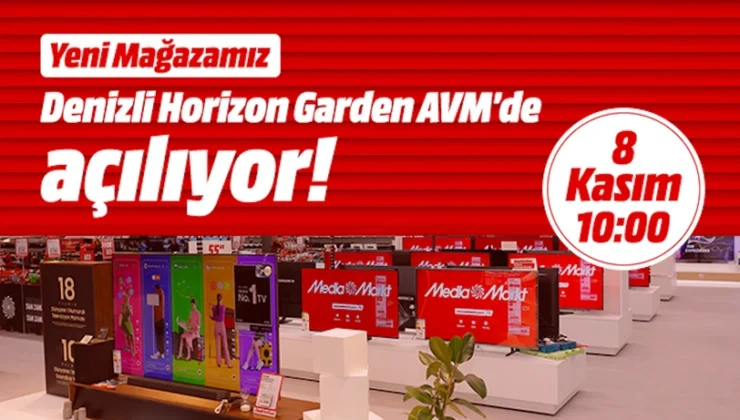 Mediamarkt 102. Mağazasını Denizli’de Açıyor