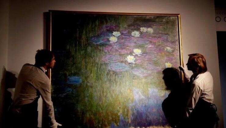 Monet’nin ‘Nilüferler’ Tablosu Rekor Fiyata Satıldı