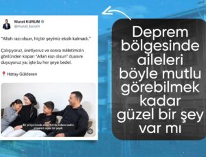 Murat Kurum, Hatay’da Yapılan Deprem Konutlarını Paylaştı