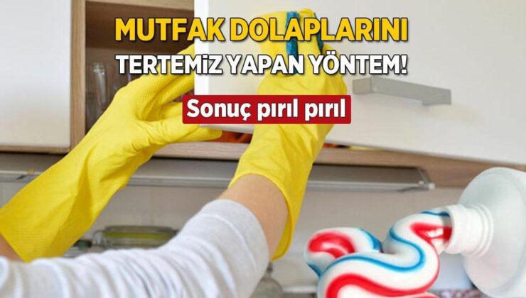 Mutfağınızı Yeni Gelin Mutfağına Çeviren Dolap Tüyosu! Rendeleyip Suya Atın, Sonuç Pırıl Pırıl