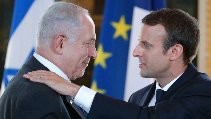 Netanyahu, Fransa’nın Kendisi Hakkındaki Ucm Kararını Uygulamaması İçin Macron’la Konuştu