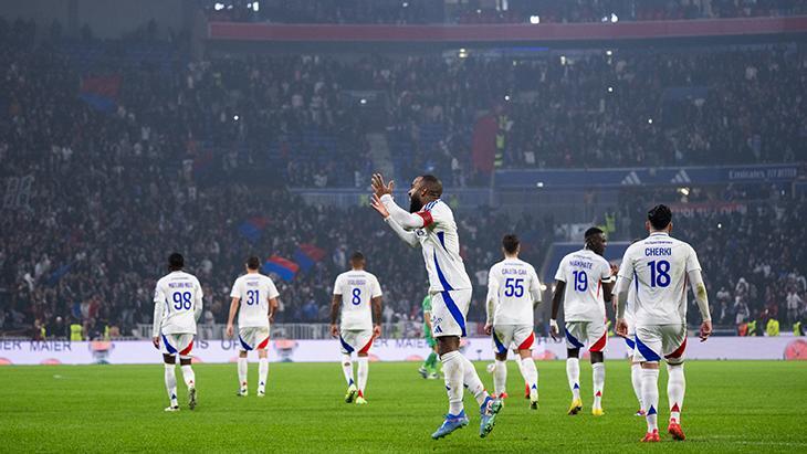 Olimpik Lyon, Saint Etienne’i Tek Golle Devirdi!