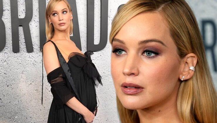 Oscar’lı Oyuncu Jennifer Lawrence’ın Hamilelik Tarzı Çok Beğenildi