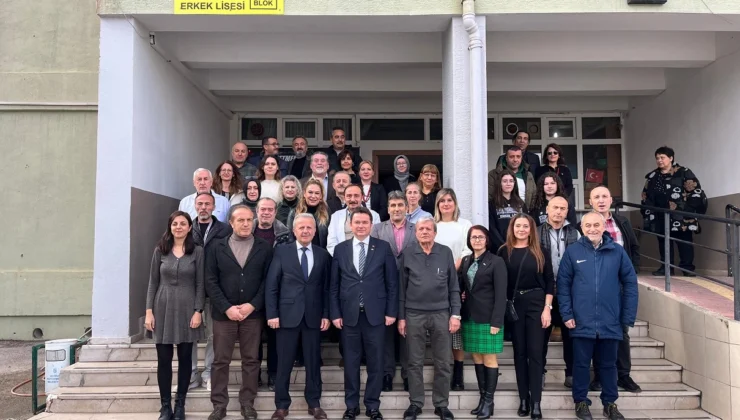 Osmangazi Belediye Başkanı Erkan Aydın’dan Erkek Lisesi’ne Ziyaret