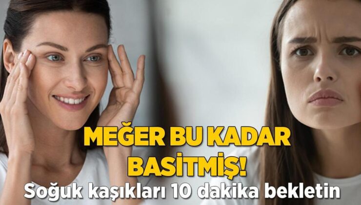 Oysaki Bu Kadar Basitmiş! Soğuk Kaşıkları 10 Dakika Bekletin