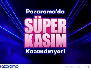 Pazarama’da Süper Kasım İndirimleri Kazandırıyor