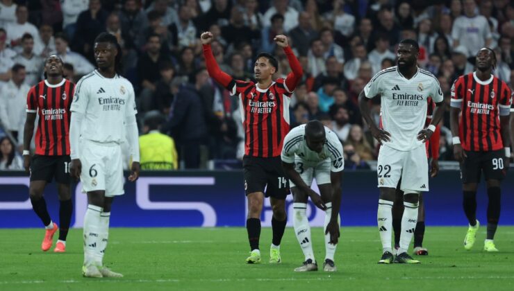 Real Madrid, Evinde Milan’a Mağlup Oldu