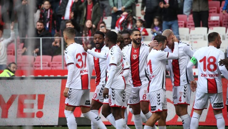 Samsunspor, Bodrum Fk’yı Farklı Geçti