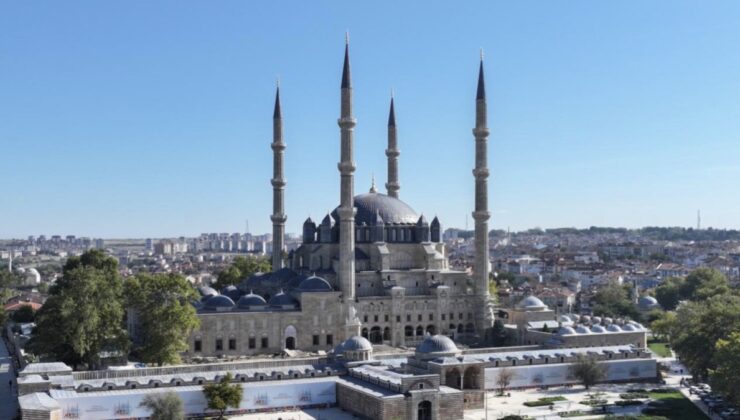 Selimiye Camii Onarımında ‘İnce İşçilik’ Çalışmaları Yapılıyor