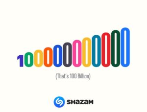 Shazam 100 Milyar Müzik Tanıma Başarısını Kutluyor