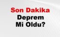 Son Dakika Deprem Mi Oldu? Az Önce Deprem Nerede Oldu? İstanbul, Ankara, İzmir ve İl İl Afad Son Depremler 21 Kasım 2024