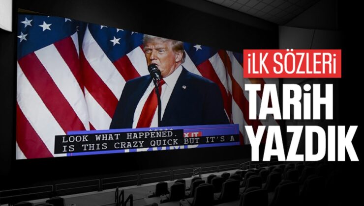 Son Dakika! Donald Trump: Tarih Yazdık