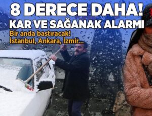 Son Dakika… Meteoroloji’den Yeni Uyarı! Sıcaklık 8 Derece Daha Düşecek