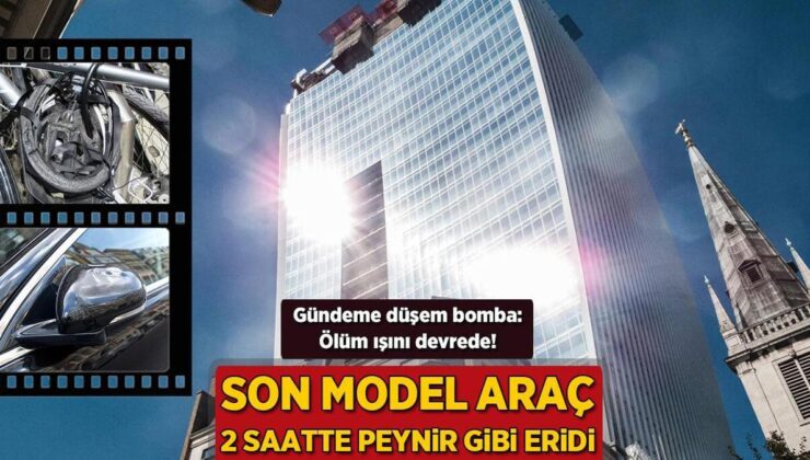 Son Model Araç 2 Saatte Peynir Gibi Eridi! Gündeme Düşen Bomba: Ölüm Işını Devrede