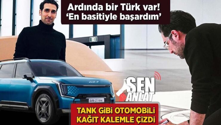 Tank Gibi Arabası Kağıt Kalemle Çizdi! Arkasında Türk İmzası Var: ‘En Basitiyle Başardım’